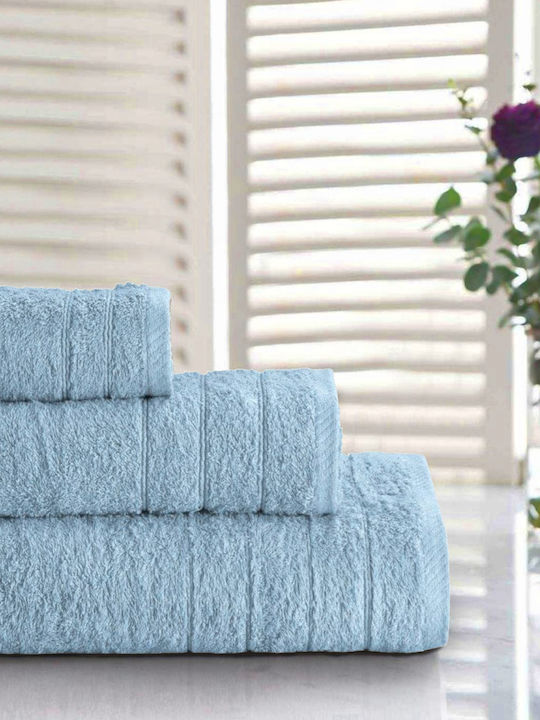 Casa Colori 3-tlg. Set Badetücher Blue Gewicht ...