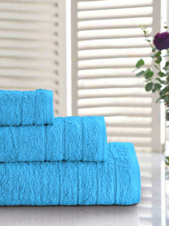 Casa Colori 3-tlg. Set Badetücher Blue - Dodger...