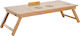 HomCom Τραπεζάκι για Laptop Καφέ (923-004)