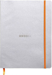 Rhodia Notebook Block with Dots Gray