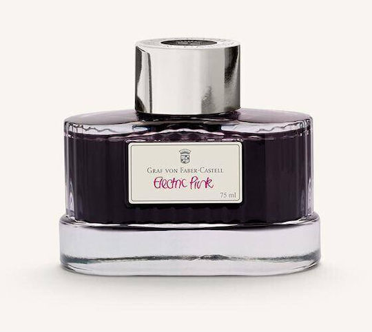 Graf Von Faber-Castell Ersatz- und Füllfederhaltertinten für Füllfederhalter Extra Fein Rosa 75ml