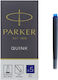 Parker 5 Replacement Inks for Fountain Pen Blue 1006-MAY