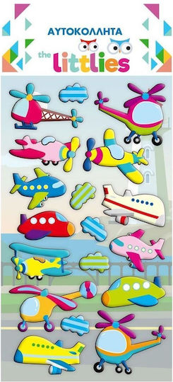 The Littlies Stickers Vehicles 12 Pieces