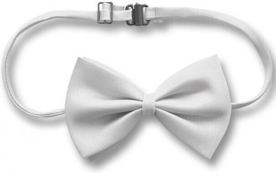 White Carnival Bow Tie