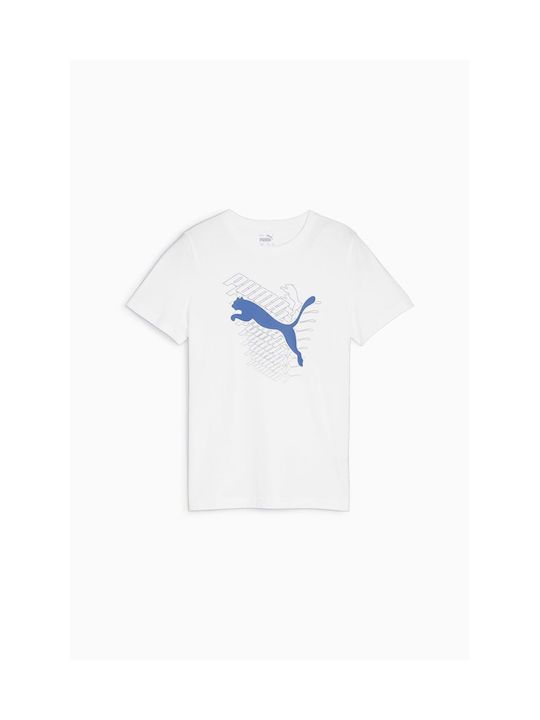 Puma Kinder T-shirt Weiß Graphic