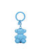 Tous Keychain Llavero Metallic with LED Light Blue