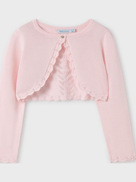 Kids Bolero Knitted pastel