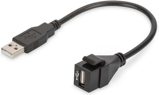 Digitus Μετατροπέας USB-A male σε USB-A female 1τμχ DN-93402