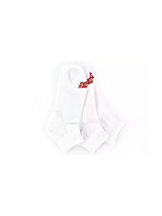 Levi's Men's Socks White 3Pack