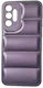Puffer Back Cover Μεταλλικό Μωβ (Galaxy A13 4G)