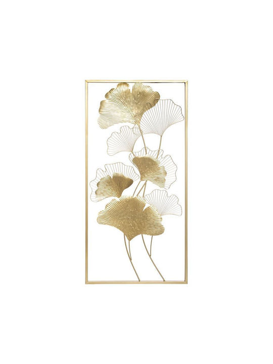 Pakketo Decorative Wall Decor made of Metallic Flowerty 50x2x100cm 1pcs 5207351217636