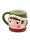 Christmas Mug Ceramic L9xW10cm.
