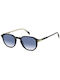 David Beckham Unisex Sunglasses with Black Plastic Frame and Blue Gradient Lens DB 1140/S 807/08