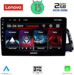 Lenovo Car-Audiosystem für Audi Q5 2010-2018 (Bluetooth/USB/AUX/WiFi/GPS/Apple-Carplay/Android-Auto) mit Touchscreen 10"