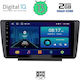 Digital IQ Car-Audiosystem für Skoda Octavia 2005-2012 (Bluetooth/USB/AUX/WiFi/GPS/Android-Auto) mit Touchscreen 9"