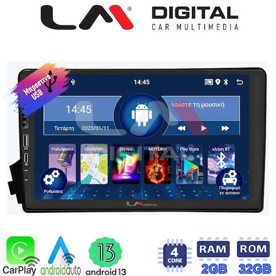 LM Digital Car Audio System for SsangYong Actyon / Kyron 2006>2015 Bluetooth USB Wi-Fi GPS Apple CarPlay Android Auto with 9" Touch Screen