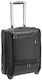 RCM Cabin Travel Suitcase Black with 4 Wheels