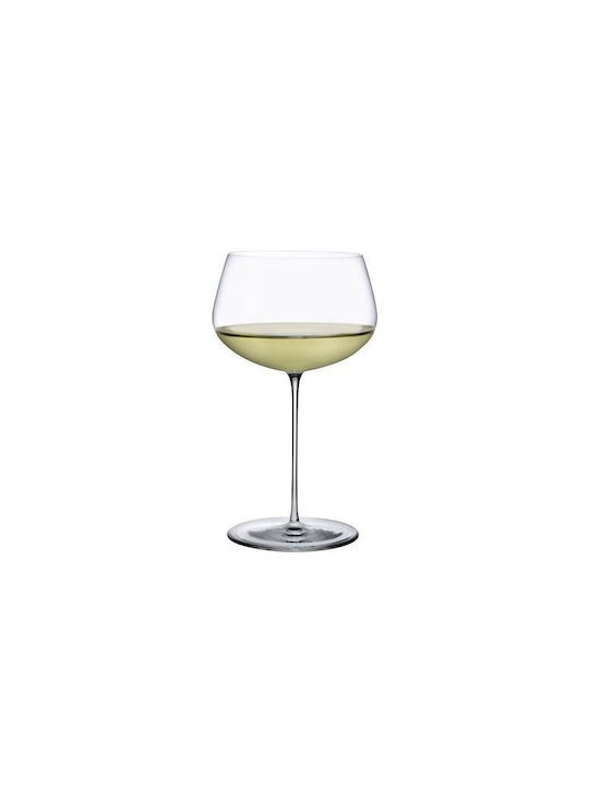Espiel Stem Zero Σετ Ποτήρια για Λευκό Κρασί από Γυαλί Κολωνάτα 6τμχ