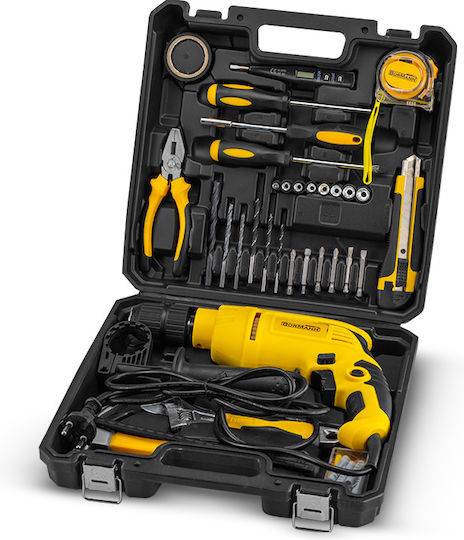 Bormann ΓΕ2663 Impact Drill 650W with Case