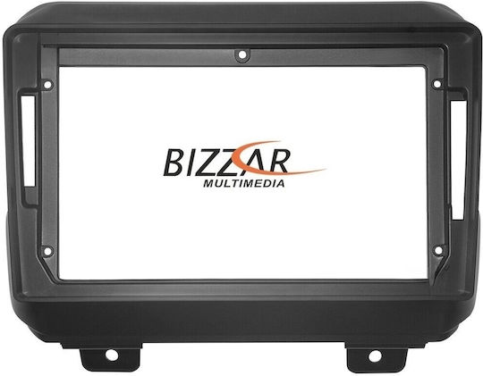 DIN Fascia Panels 2 Din Wiring & Canbus Box Compatible with Screen 9" for Jeep Wrangler 2018-2023