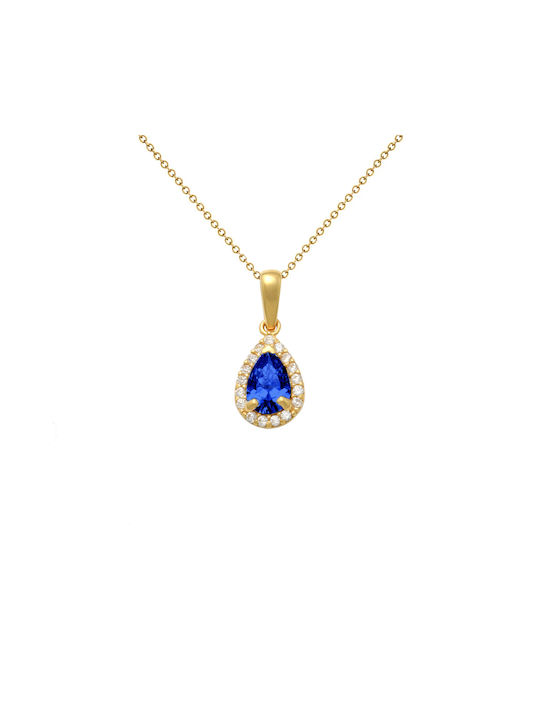 Margaritari Halskette aus Gold 14K