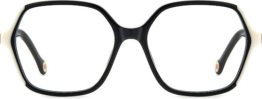 Carolina Herrera Rame Ochelari Pentru Femei Acetat Negru HER 0203 80S