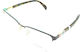 Tous Metal Eyeglass Frame Black VTO382 033M
