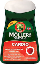 Moller's Omega-3 Cardio Μουρουνέλαιο και Ιχθυέλαιο 60 μαλακές κάψουλες