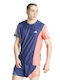 Adidas Own Ανδρική Αθλητική Μπλούζα Κοντομάνικη Navy Μπλε