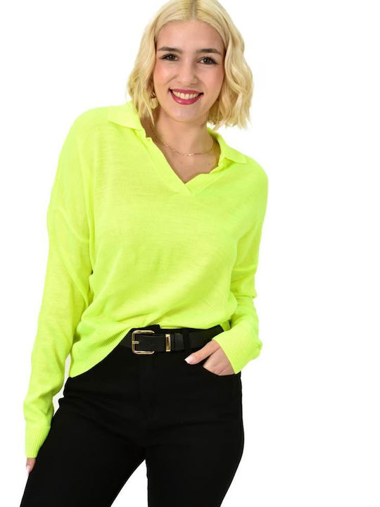 Potre Women's Blouse Long Sleeve Yellow