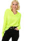 Potre Women's Blouse Long Sleeve Yellow