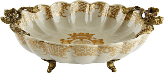 Tavă Decorativă Porțelan Rotundă 1buc