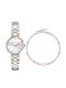 Trussardi Women's Watch with Silver Metal Bracelet