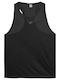 4F Women's Athletic Blouse Sleeveless Fast Drying Black