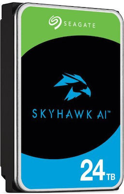 Seagate SkyHawk AI 24TB HDD Hard Disk 3.5" SATA III 7200rpm cu 512MB Cache pentru Desktop