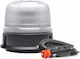AMiO Car Beacon LED 12 / 24V 13.1cm with White / Orange Lighting