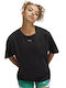 Puma Damen Sportlich Oversized T-shirt Schnell trocknend Polka Dot Schwarz