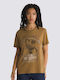 Vans Women's T-shirt Khaki