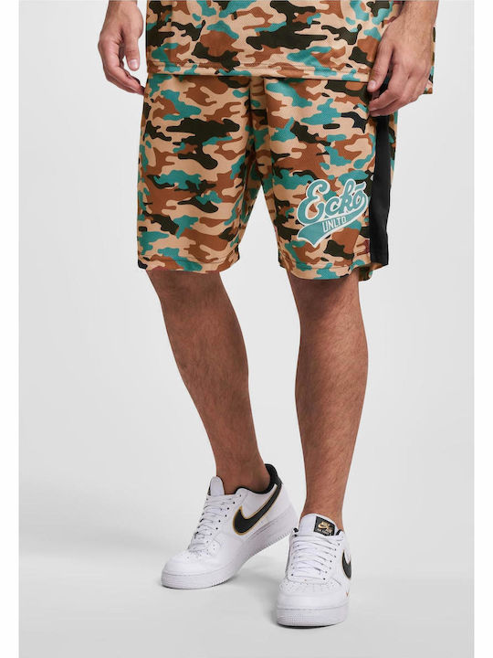 Bermudă Sportivă de Bărbați Camuflaj