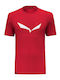 Tricou Sport Solid Logo Dry Flame Roșu