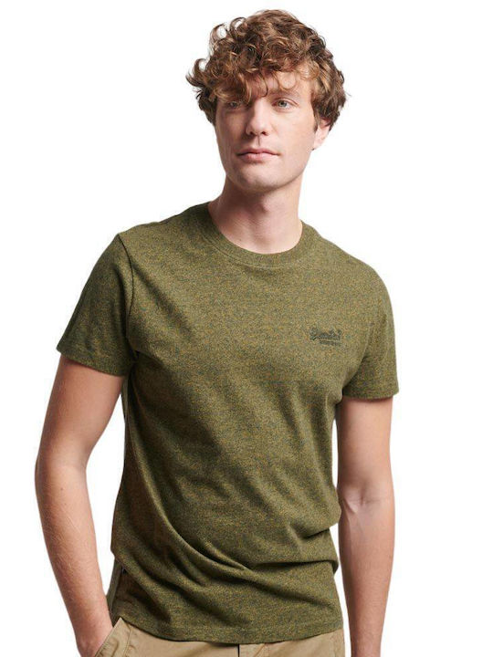 Superdry T-shirt Χακί