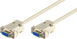 Microconnect Cable RS232 9-pin female to RS232 9-pin female 3m (SCSENN3N) 1pcs Microconnect Cable RS232 9-pin female to RS232 9-pin female 3m (SCSENN3N) 1pcs
