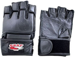 SMJ Sport MMA Handschuhe aus Kunstleder Schwarz SMJ Sport MMA Handschuhe aus Kunstleder Schwarz