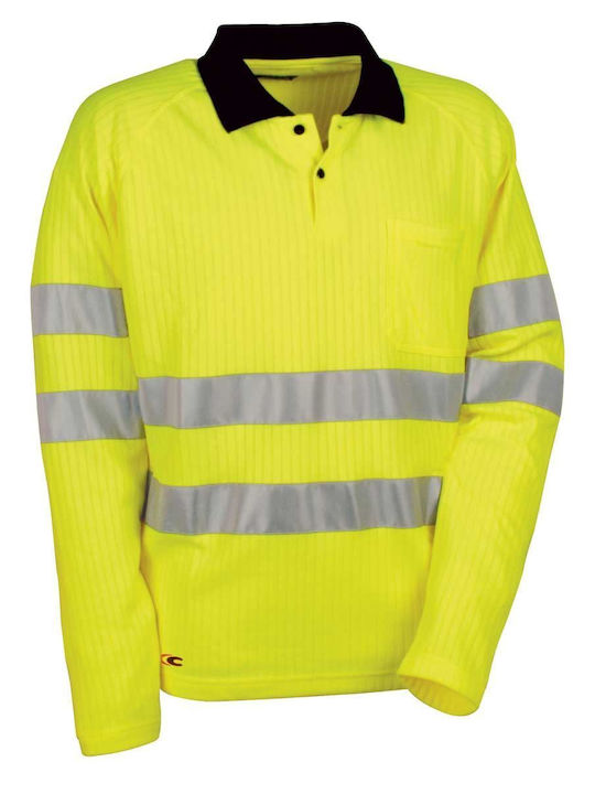 Cofra Work Polo Shirt Yellow