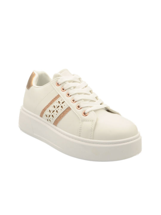 Renda Damen Sneakers Weiß