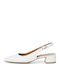 Leather White Heels