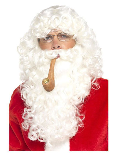 Dress Up Kit Deluxe Weihnachts-Bärte des Weihnachtsmanns Weiße