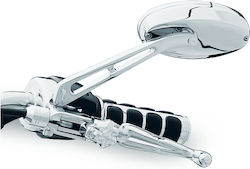 Kuryakyn Motorradrückspiegel 2Stück Schwarz