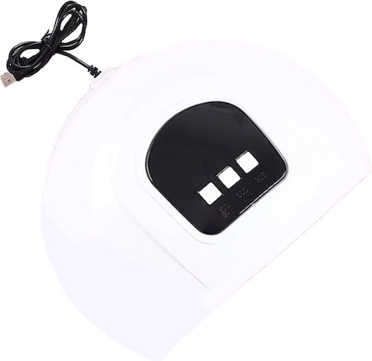 H15 Usb Φουρνάκι Νυχιών UV / LED 54W Λευκό