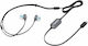 Lenovo Legion E510 In Ear Gaming Headset με σύνδεση USB